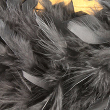 Lade das Bild in den Galerie-Viewer, Federkranz Schwarz 35 cm