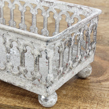 Lade das Bild in den Galerie-Viewer, Schale Metall - groß - Anik grau