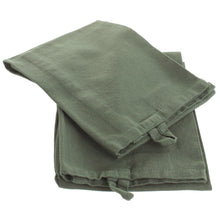 Lade das Bild in den Galerie-Viewer, 2er Set Geschirrtuch Baumwolle Grün