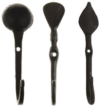 Lade das Bild in den Galerie-Viewer, Haken Metall schwarz