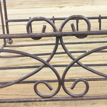 Lade das Bild in den Galerie-Viewer, 2er Set Serviettenhalter Braun Metall