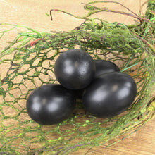 Lade das Bild in den Galerie-Viewer, Ostereier 12er Set in schwarz / Osterdeko Hängedeko