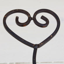 Lade das Bild in den Galerie-Viewer, 2er Set Wandkorb Dunkelrostfarben Halbrund