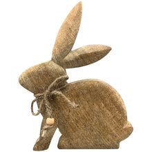 Lade das Bild in den Galerie-Viewer, Dekohase Holz Braun