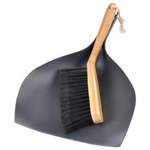 Lade das Bild in den Galerie-Viewer, Handschaufel, Bambusgriff, recycelter Kunsstoff grau