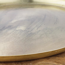 Lade das Bild in den Galerie-Viewer, Tablett rund gold 48 cm