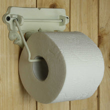 Lade das Bild in den Galerie-Viewer, Toilettenpapierhalter Weiß Antik