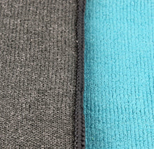 Lade das Bild in den Galerie-Viewer, 4er Set Mikrofaserschwamm Anthrazit Türkis