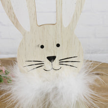 Lade das Bild in den Galerie-Viewer, 2er Set Dekohase Federkragen Braun