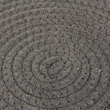 Lade das Bild in den Galerie-Viewer, 2er Set Platzmatten rund mit Seegrasumrandung