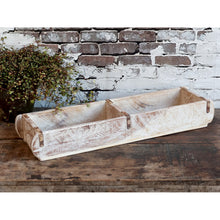 Lade das Bild in den Galerie-Viewer, Ziegelform doppelt weiß gekalkt