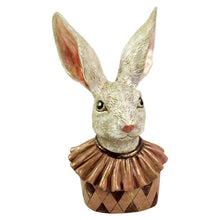 Lade das Bild in den Galerie-Viewer, Hasenbüste Apricot oder Türkis