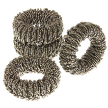Lade das Bild in den Galerie-Viewer, Serviettenring, 4-Set antique silber