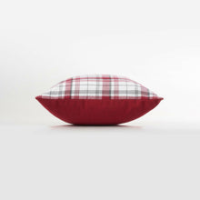 Lade das Bild in den Galerie-Viewer, Kissen Hirschkopf Rot Weihnachten