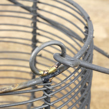Lade das Bild in den Galerie-Viewer, 2er Set Dekokorb Eisendraht Braun