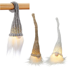 Lade das Bild in den Galerie-Viewer, LED Wichtel Strick 3er Set