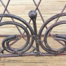 Lade das Bild in den Galerie-Viewer, Buchhalter, Metall, dunkelrostfarbig lackiert