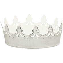 Lade das Bild in den Galerie-Viewer, Krone, Blumenkrone, antikweiss