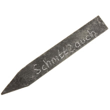 Lade das Bild in den Galerie-Viewer, 6er Set Pflanzstecker Kräuterstecker Schiefer Grau