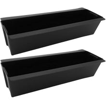 Lade das Bild in den Galerie-Viewer, Pflanzkasten für Palette 2er SET schwarz