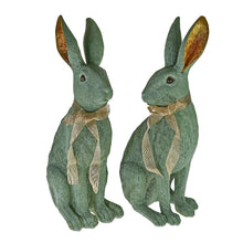Lade das Bild in den Galerie-Viewer, Osterhase XXL grün gold