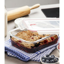 Lade das Bild in den Galerie-Viewer, 2er Set Glas Container 1,5 L & 1,1 L