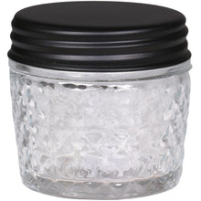 Lade das Bild in den Galerie-Viewer, Aufbewahrungsglas mit Muster, Deckel schwarz
