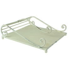 Lade das Bild in den Galerie-Viewer, Serviettenhalter Weiß Metall