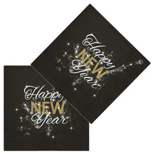 Lade das Bild in den Galerie-Viewer, 2er set Servietten Happy New Year