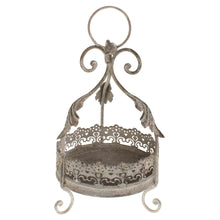 Lade das Bild in den Galerie-Viewer, Pflanz-Krone, Vintage grau/braun