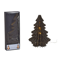 Lade das Bild in den Galerie-Viewer, Weihnachtsbaum LED schwarz gold