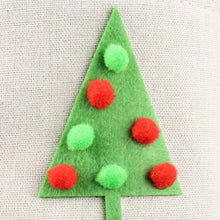 Lade das Bild in den Galerie-Viewer, Weihnachtskorb Rentier oder Tannenbaum Leinen / Filz