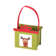 Lade das Bild in den Galerie-Viewer, Geschenktasche Weihnachten Grün und Rot