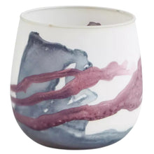 Lade das Bild in den Galerie-Viewer, Windlicht Glas bunt klein 9,5 cm