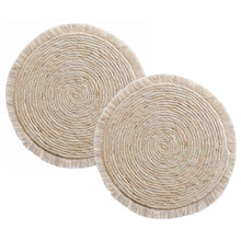 Lade das Bild in den Galerie-Viewer, Platzset Maisstroh 38 cm Beige Dunkel oder Hell