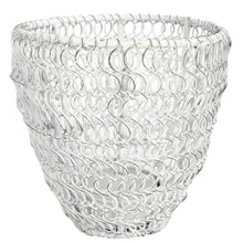 Lade das Bild in den Galerie-Viewer, Teelichthalter Weiß Metall