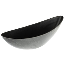 Lade das Bild in den Galerie-Viewer, Deko Schale Schiffsform schwarz Kunststoff