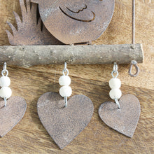 Lade das Bild in den Galerie-Viewer, Dekohänger Vogel Metall Rost