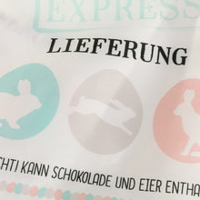 Lade das Bild in den Galerie-Viewer, Oster-Beutel, Osterhasenexpress mit Zugband, 2er SET