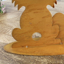 Lade das Bild in den Galerie-Viewer, Deko Osterhasen Rost Metall