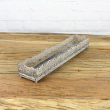 Lade das Bild in den Galerie-Viewer, Dekotablett vintage Grau