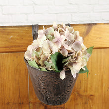 Lade das Bild in den Galerie-Viewer, Balkontopf mit Einsatz Dunkelrost Blech