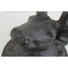 Lade das Bild in den Galerie-Viewer, Wandhaken Hirschkopf rund