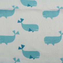 Lade das Bild in den Galerie-Viewer, 3er Set Spültuch Putztuch Türkis Wal