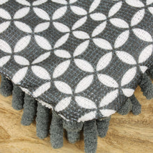 Lade das Bild in den Galerie-Viewer, 2er Set Chenille-Handschuh aus Mikrofaser, grau