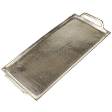 Lade das Bild in den Galerie-Viewer, Tablett Silber Alu 47 cm