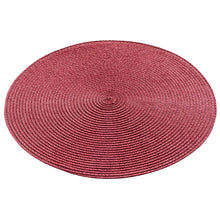 Lade das Bild in den Galerie-Viewer, Platzset rund Kunststoff vers. Farben