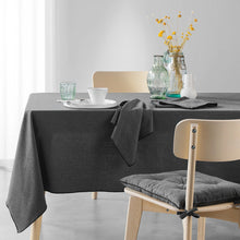 Lade das Bild in den Galerie-Viewer, 6er Set Stoffservietten Anthrazit