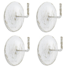 Lade das Bild in den Galerie-Viewer, Haken, 4er Set altweiß selbstklebend