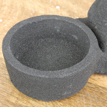 Lade das Bild in den Galerie-Viewer, Teelichthalter Hirsch schwarz matt